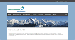 Desktop Screenshot of oberland-ost.ch