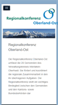 Mobile Screenshot of oberland-ost.ch